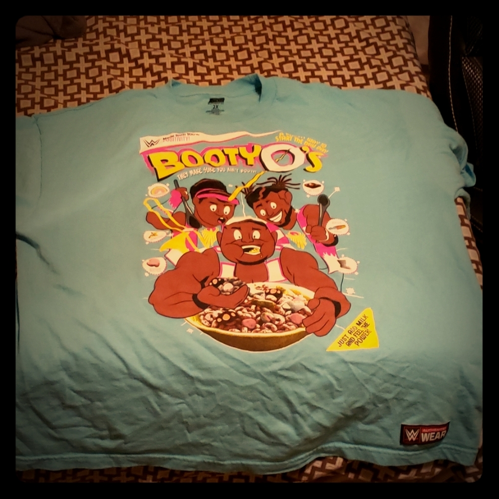 Authentic qwe booty o's t shirt